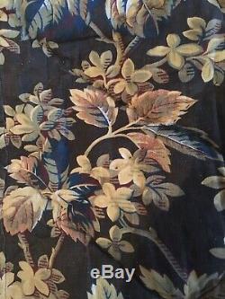 Boutis Ancien Nap III Couverture Piquée Tissu Lin Antique Victorian Fabric
