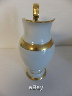 Broc Et Vasque En Porcelaine De Paris Epoque 1er Empire Service De Toilette