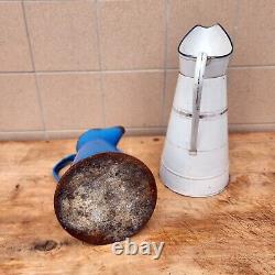 Brocs anciens en email set de 2 pour décoration intérieure ou extérieure