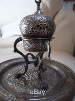 Brûle parfum islamique Syrien Old Syrian Incense burner islamic 19th century
