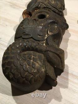 CLEF DE FÛT ART POPULAIRE ALSACE VERROU ANCIEN 19 ème SIECLE