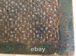 COFFRET/ BOÎTE en Bois du 1700 (33x23x15,5 cm)