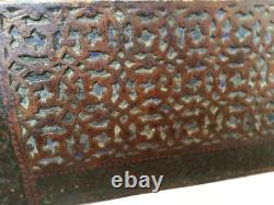 COFFRET/ BOÎTE en Bois du 1700 (33x23x15,5 cm)