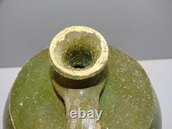 -CRUCHE TERRE CUITE CHAPELLE DES POTS XVIIIe Glaçure verte DECO JARDIN cuisine D