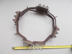 Cabinet de Curiosité Collier de défense pour Chien Anti Loup, Fer Forgé