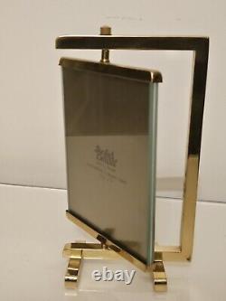 Cadre en laiton poli attribué à Paul Lobel, Design années 1950