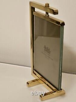 Cadre en laiton poli attribué à Paul Lobel, Design années 1950