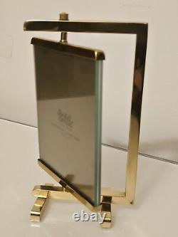 Cadre en laiton poli attribué à Paul Lobel, Design années 1950