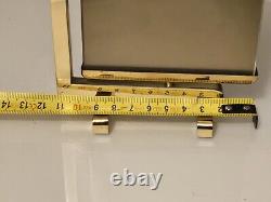 Cadre en laiton poli attribué à Paul Lobel, Design années 1950