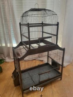 Cage à oiseau ancienne Napoléon 3