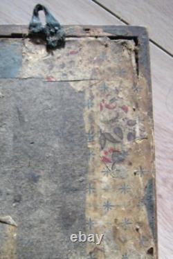 Canivet Ex Voto Religieux Paperolles Crucifix calvaire XVIII XIXe pliages