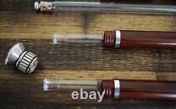 Canne Toulouse Lautrec à secrets en palissandre des indes (indian rosewood)