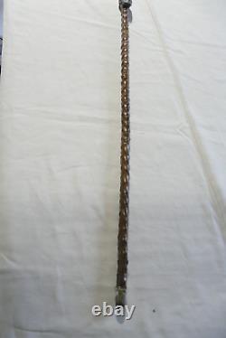 Canne ancienne casse tète pommeau tète du président Kruger Afrique du Sud 1900