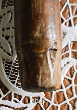 Canne de marche pommeau en argent début xxème long 86 cm