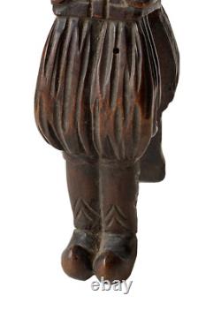 Casse-Noisettes Bois Sculpté Anthropomorphe Art Populaire Personnage Nutcracker