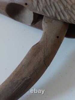 Casse Noisettes Vittel Ours Bois Suisse Forêt Noire XIX ème Yeux Sulfure