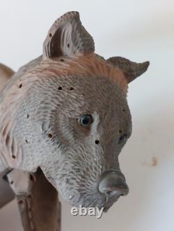 Casse Noisettes Vittel Ours Bois Suisse Forêt Noire XIX ème Yeux Sulfure