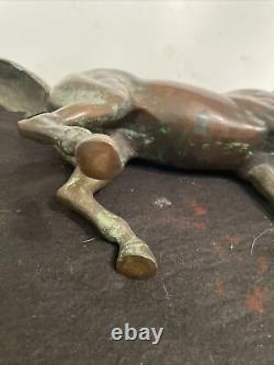 Cheval En Bronze Ancien