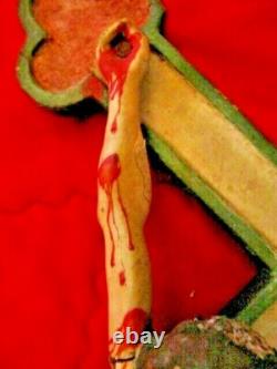 Christ Indo Portugais Sculpte Sur Bois Avec Polychromies Fin XVIII Eme