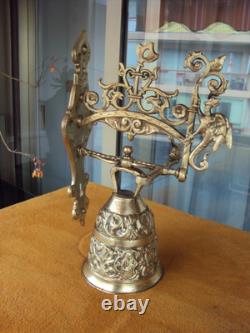 Cloche De Monastère Ancienne En Bronze