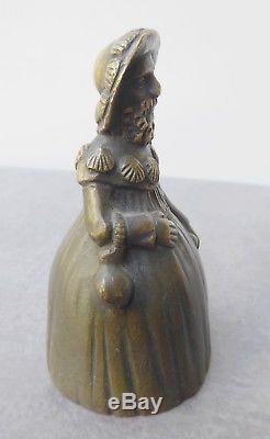 Clochette Bronze de Saint Jacques, un pèlerin, XIXe