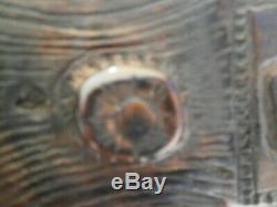 Coffret De Dentellière Boite En Bois Decor Sculpte Arts Populaire