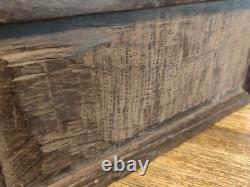 Coffret à Chandelles XVIII Ème Siècle Art Populaire Boîte Chêne Normandie