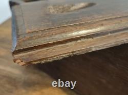 Coffret à Chandelles XVIII Ème Siècle Art Populaire Boîte Chêne Normandie