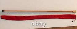 Collection canne de marche en Bambou refendu fabrication récente walking stick