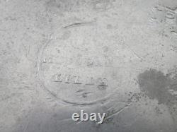 Collection de 3 Plats en étain RUDOT OUDART et OUDART LILLEfin 18 ème