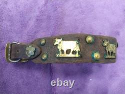 Collier de chien de troupeaux du 18eme siècle rare