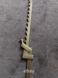 Crémaillère Judaïca Judenstern Lampe Shabbat XVIII ème siècle Zoomorphe