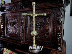 Croix de procession 16éme. Haute epoque, renaissance, collections