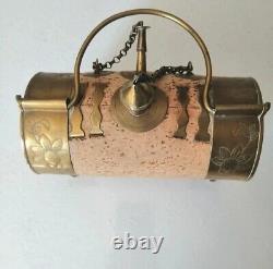 Cruche Bidon A Eau Art Populaire Laiton Liege Campagne