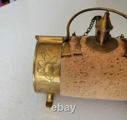 Cruche Bidon A Eau Art Populaire Laiton Liege Campagne