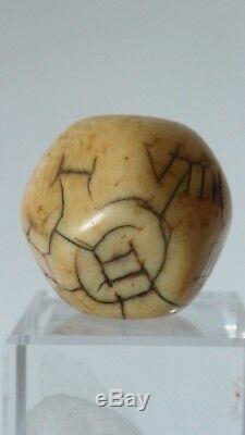 Dé dodécaèdre Ancien 12 faces Gravées Allemagne ou France XVI XVII éme