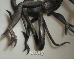 Dragon Fer Forgé épreuve d'artiste art déco bonne facture forgeron Nancy