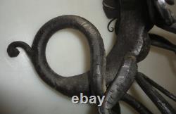 Dragon Fer Forgé épreuve d'artiste art déco bonne facture forgeron Nancy