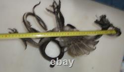 Dragon Fer Forgé épreuve d'artiste art déco bonne facture forgeron Nancy