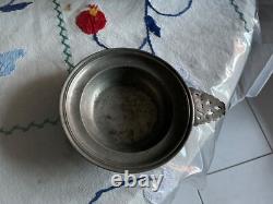 Etain PARIS 18e PALETTE À SAIGNÉE. ANTHEAUME 1771 medecine, hopital