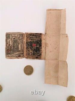 Etrange gravure prophylactique en forme de petit fascicule du 17ème siècle