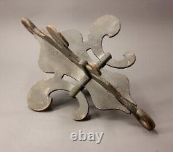 Fleur de Lys forgée. Royauté Enseigne