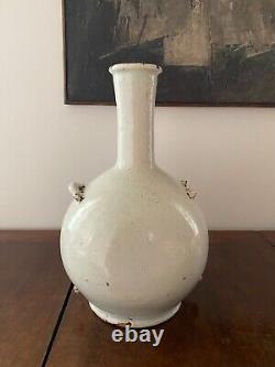 GOURDE ANCIENNE en céramique d'Angoulème Marquée Boy XVIIIème France