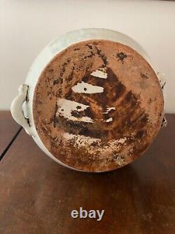 GOURDE ANCIENNE en céramique d'Angoulème Marquée Boy XVIIIème France