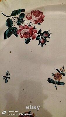 GRAND PLAT ANCIEN EN FAIENCE MARSEILLE XVIIIe XIXe