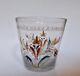 Gobelet émaillé Verre Normand Xviiie Siècle Antique Glass Folk Art Populaire