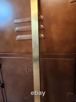 Grand Cadre A Miroir En Bronze Et Laiton