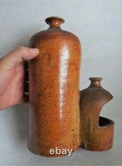 Grand abreuvoir en terre cuite vernissée sars poteries XIXème