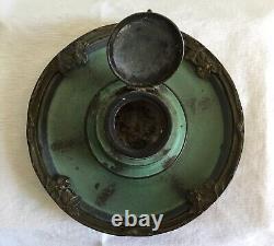 Grande Encrier LIBERTY (Art nouveau) Céramique/ Bronze