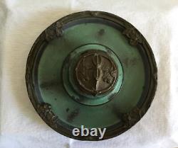 Grande Encrier LIBERTY (Art nouveau) Céramique/ Bronze